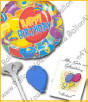 Geburtstagsgruesse, Luftballons Geburtstag